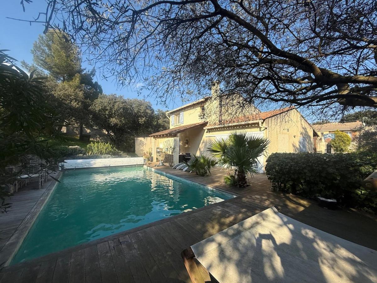 Le Havre De Paix En Garrigue 4 Chambres 3 Sdb Piscine Bezouce Ngoại thất bức ảnh